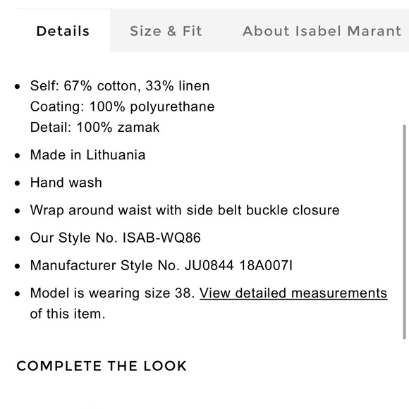 ISABEL MARANT EOJI WRAP SKIRT - Picture 10 of 10